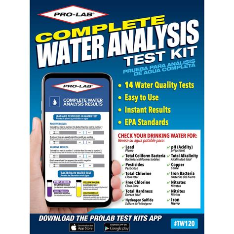 water quality testing kit home depot